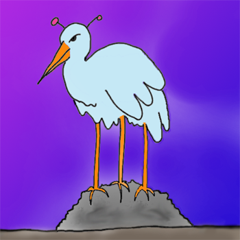 Blentonic Rock Stork