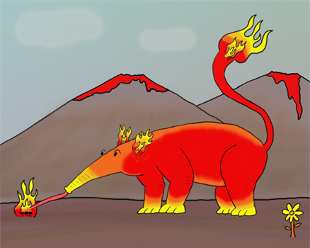 Fire Anteater